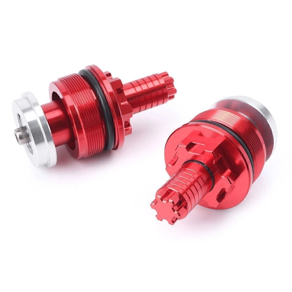 41mm Front Fork Shock Absorber Bolt Cover Cap for Yamaha YZF-R25/R3 (2014–2023) Red