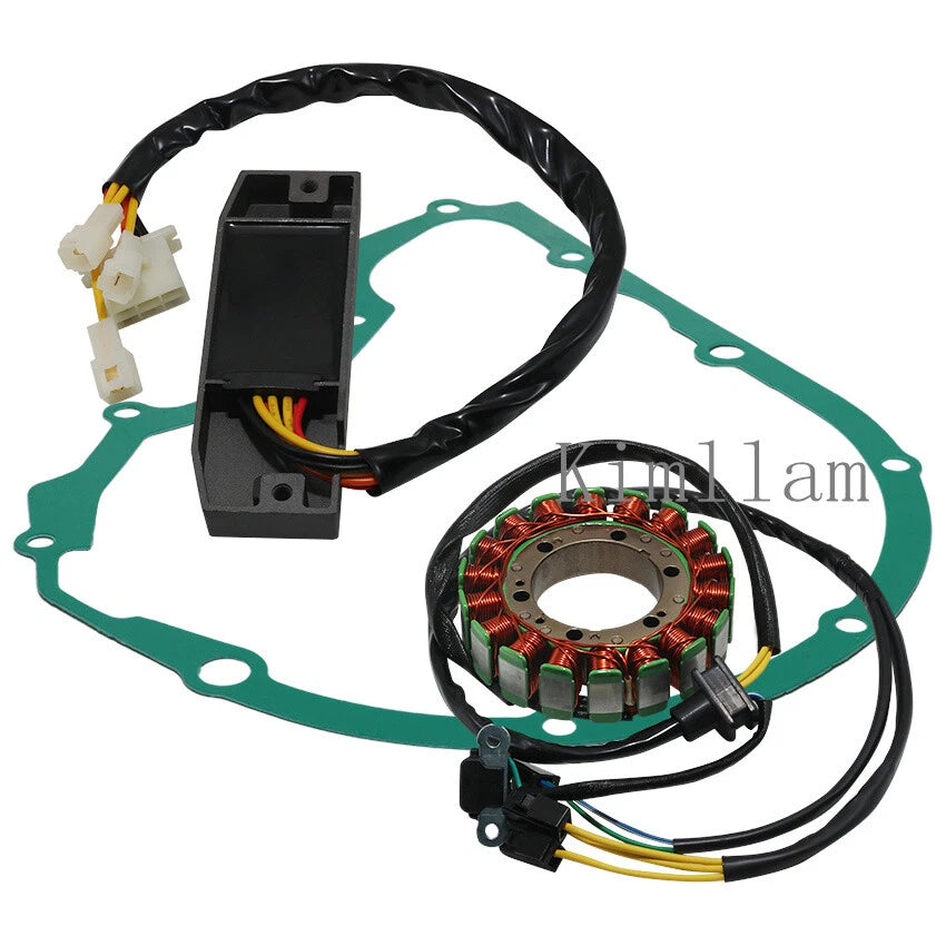 Stator Coil + Regulator Rectifier + Gasket for Suzuki VS700GL VS750GL (1987–1991)