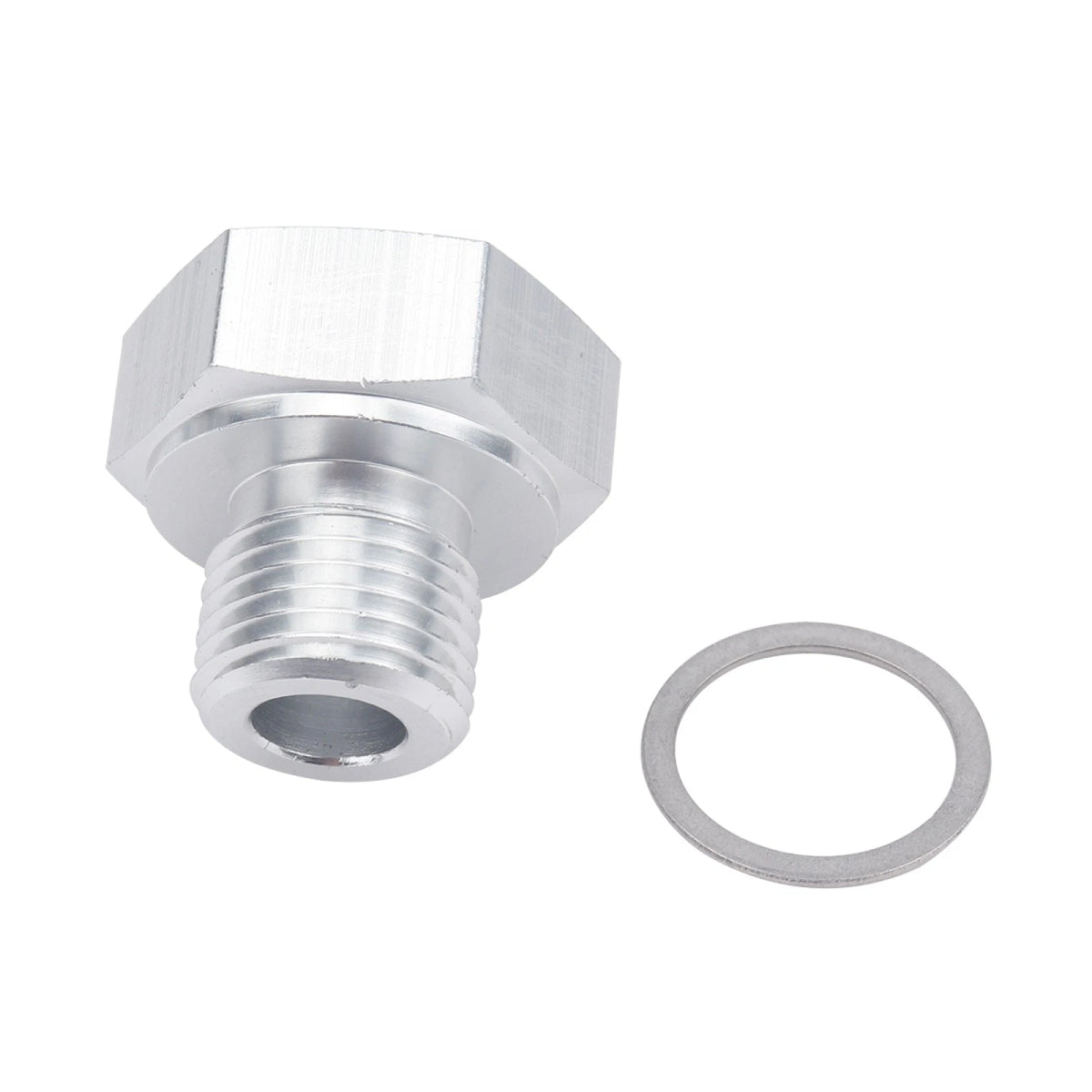 M16x1.5 to 1/8 NPT Oil Pressure Sensor Adapter for GM LS Engines (2001–2023)