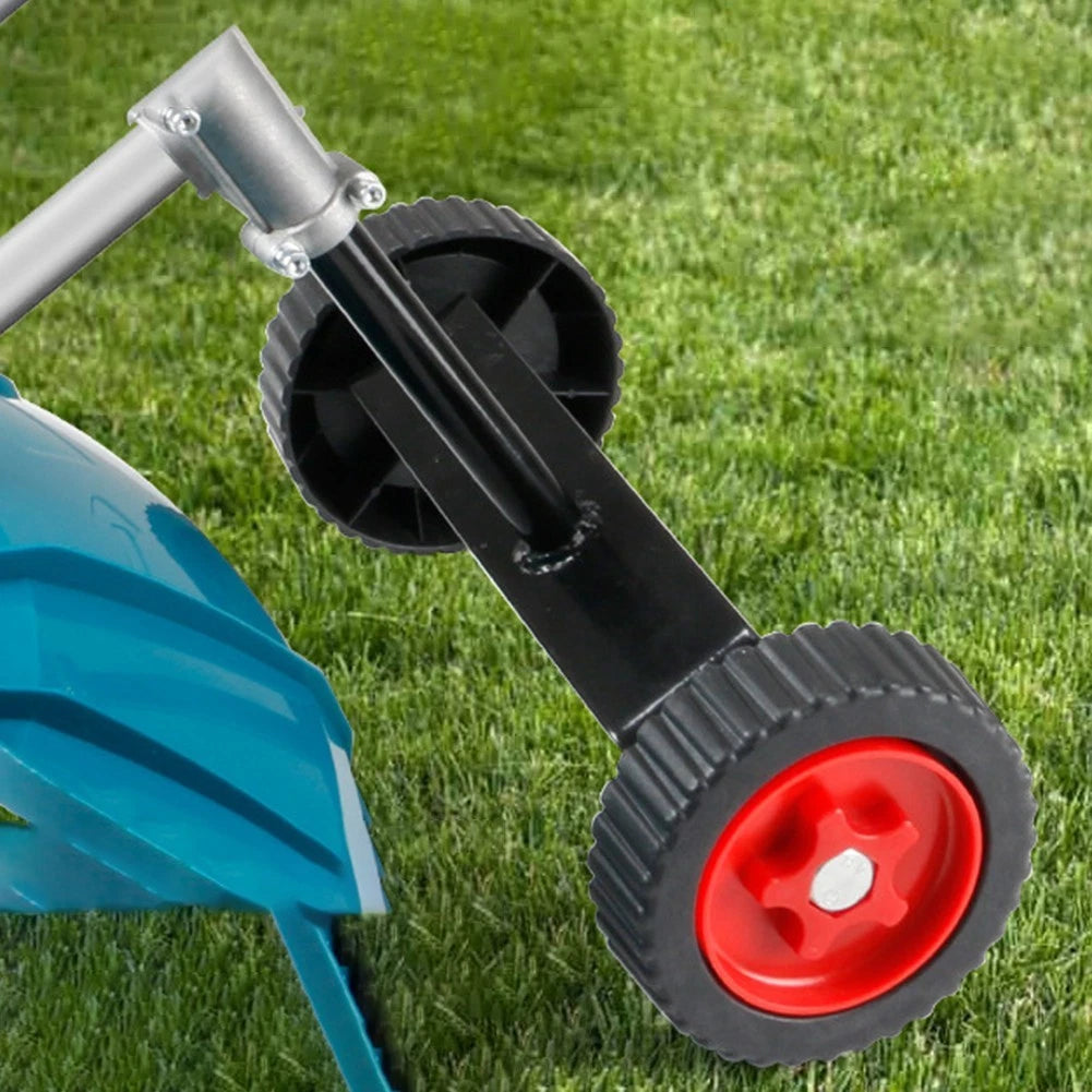 Trimmer Support Wheels for Better Weight Distribution
