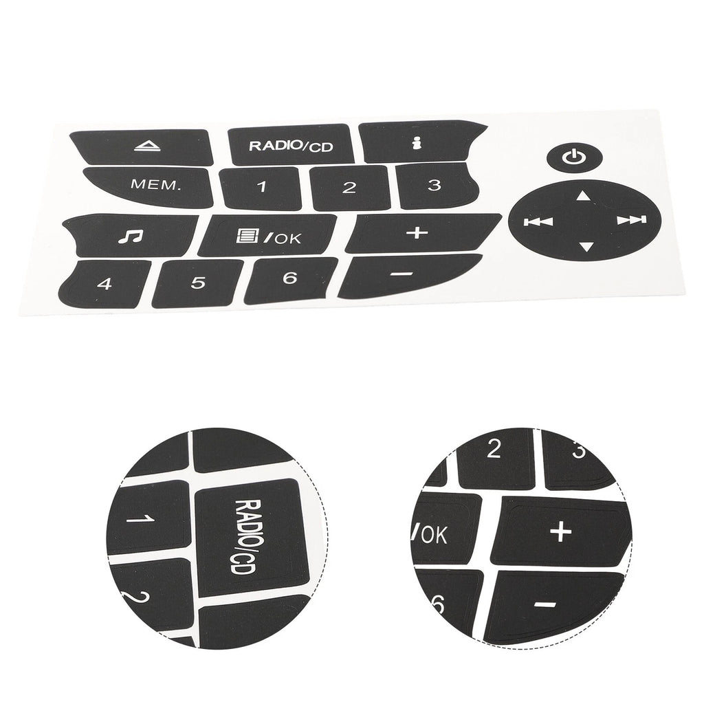 Button Sticker Decal for Clio (2009–2011)