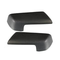 Matte Black Mirror Cover Mirror Cover Cap Car Accessory 1 Pair Included