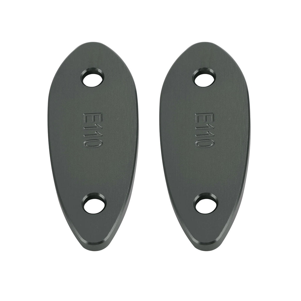 Mirror Block Off Plates for Kawasaki Ninja 250 300 400 650 (2013–2022)