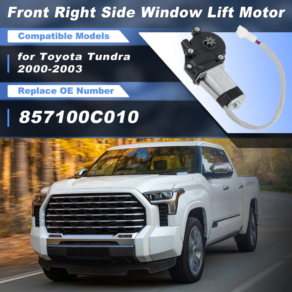Power Window Lift Motor Replacement for Toyota Tundra Front Right (2000-2003)