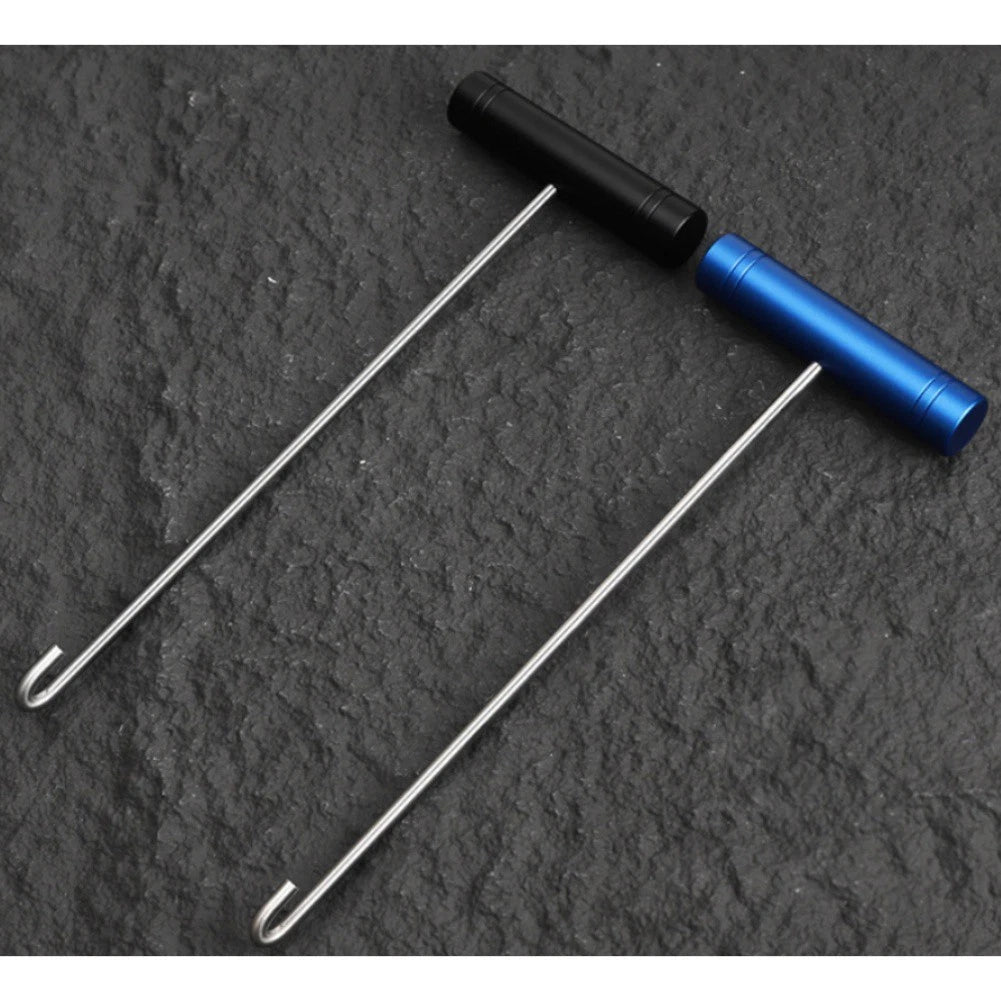 Fishing Hook Remover Tool with Aluminum Alloy Handle for Easy Retrieval