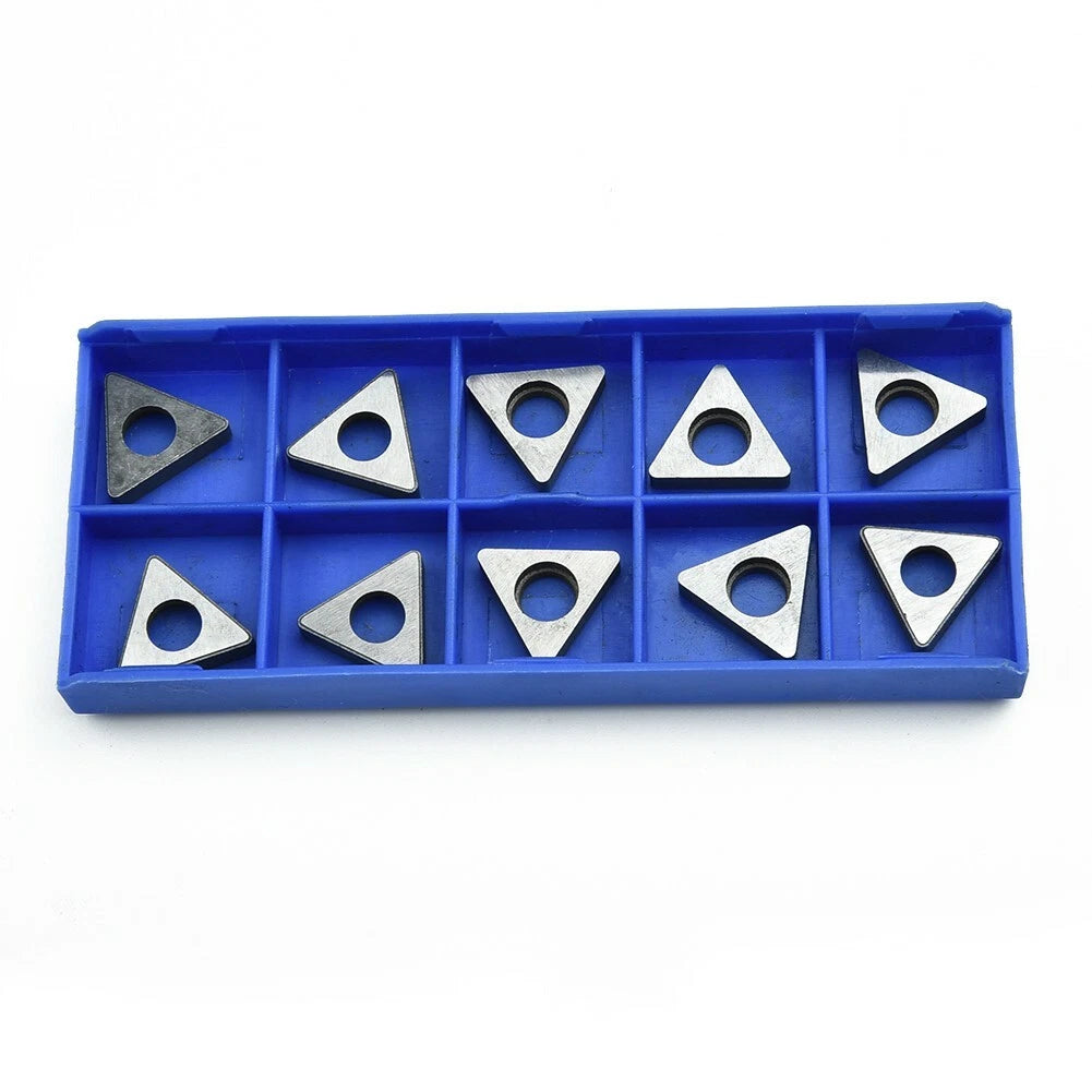 10Pcs Carbide Shim for TNMG1604 Insert Turning Tool Holder