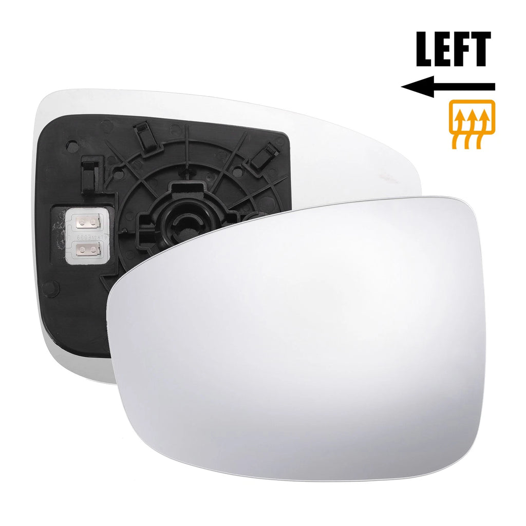 Left Side Mirror Glass with Heated Backing Plate for Mazda CX-5 (2013–2014)