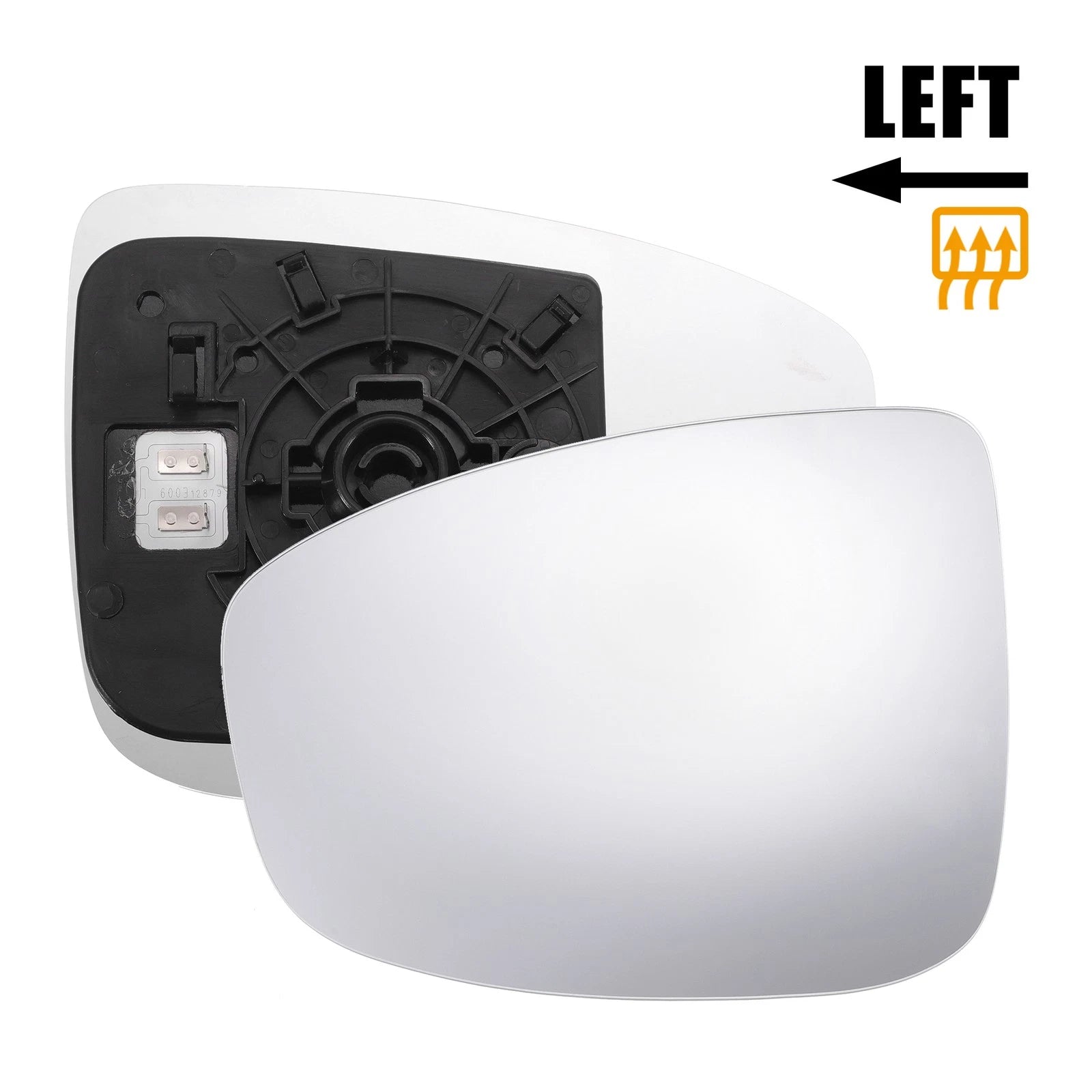 Left Side Mirror Glass with Heated Backing Plate for Mazda CX-5 (2013–2014)