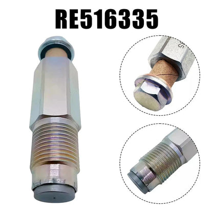 RE516335 Pressure Relief Valve Compatible with For 4045 6068 7520 Tractors