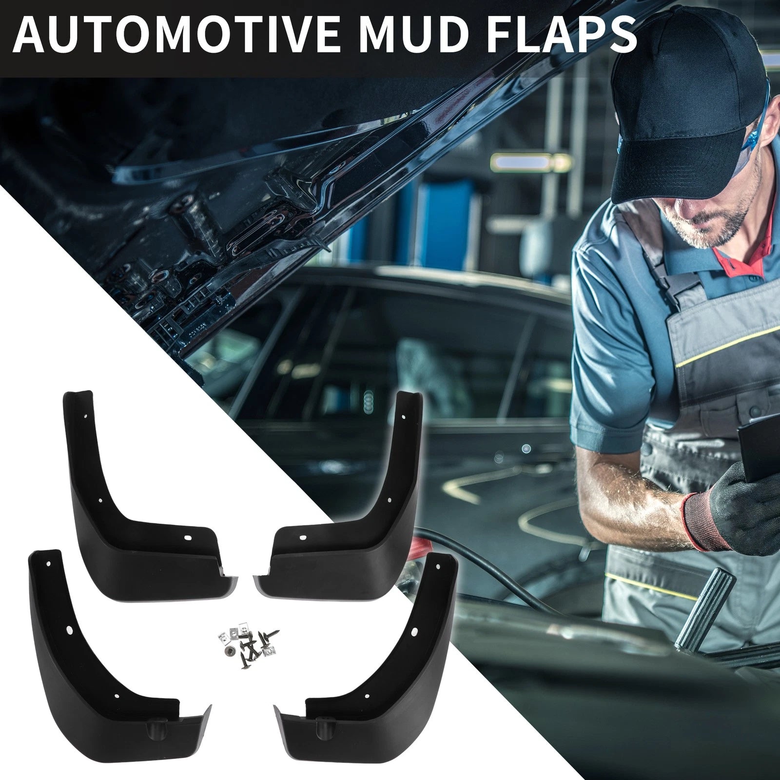 Mud Flap Splash Guard Set for MG ZS (2020–2024)
