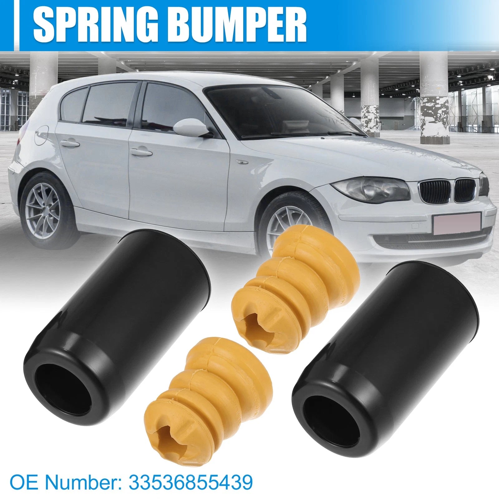 Rear Bumper Step Bumper Replacement for BMW 1 Series Hatchback (2004–2013)