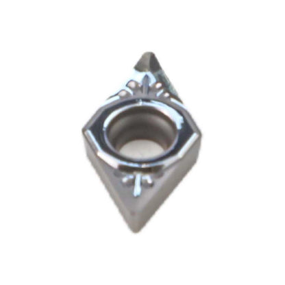 10pcs DCGT070204AK Inserts for Precision Cutting Aluminum Parts