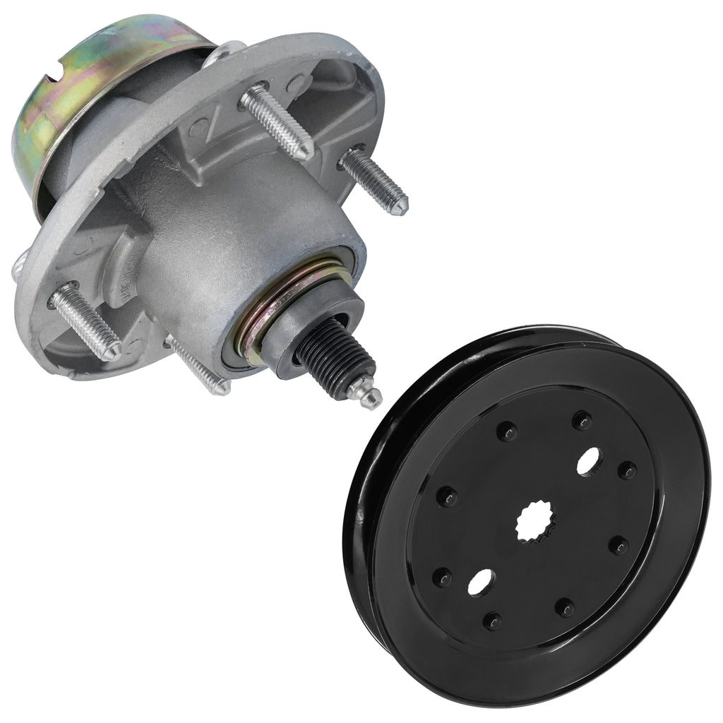 Blade Spindle Assembly with Pulley for John Deere X595 X700 X720 (54" 62")