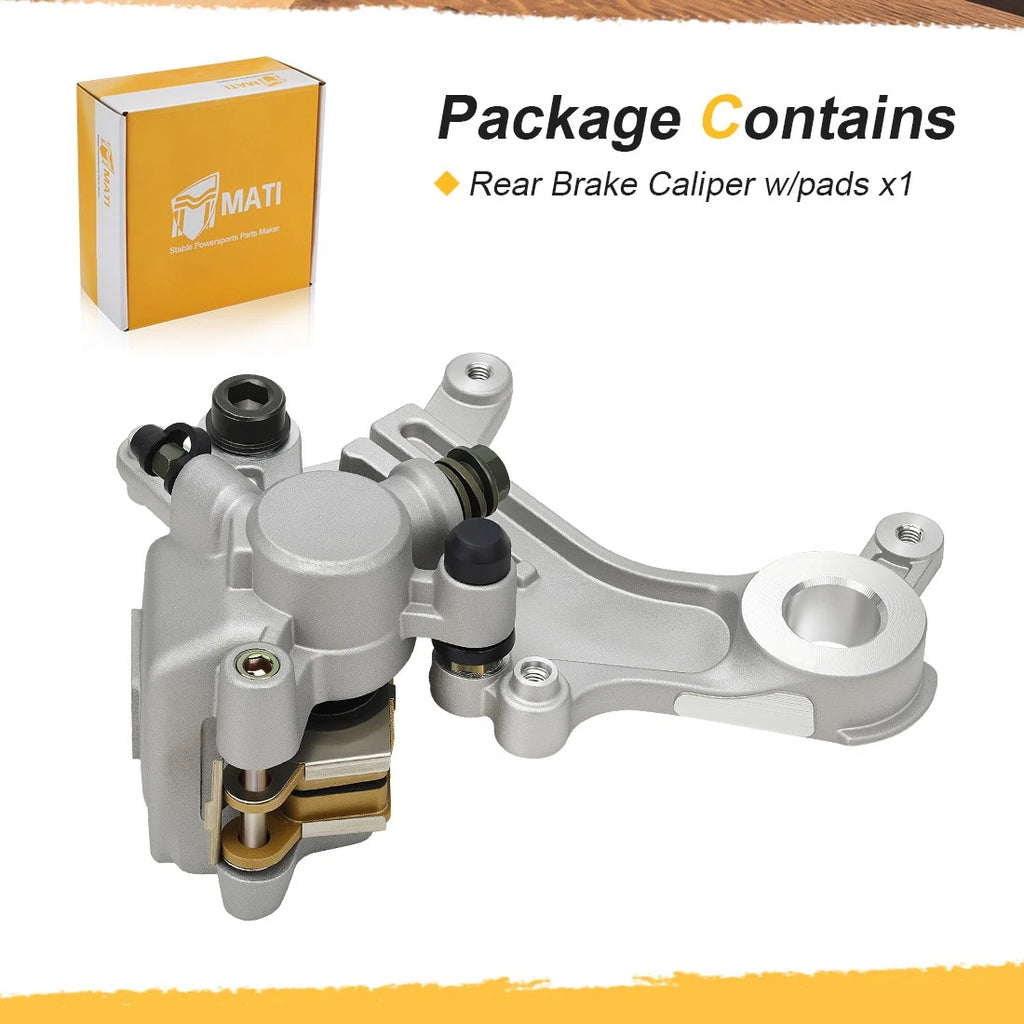 Rear Brake Caliper for Honda XR650R (2000–2007), CR125R CR250R (1997–1999)