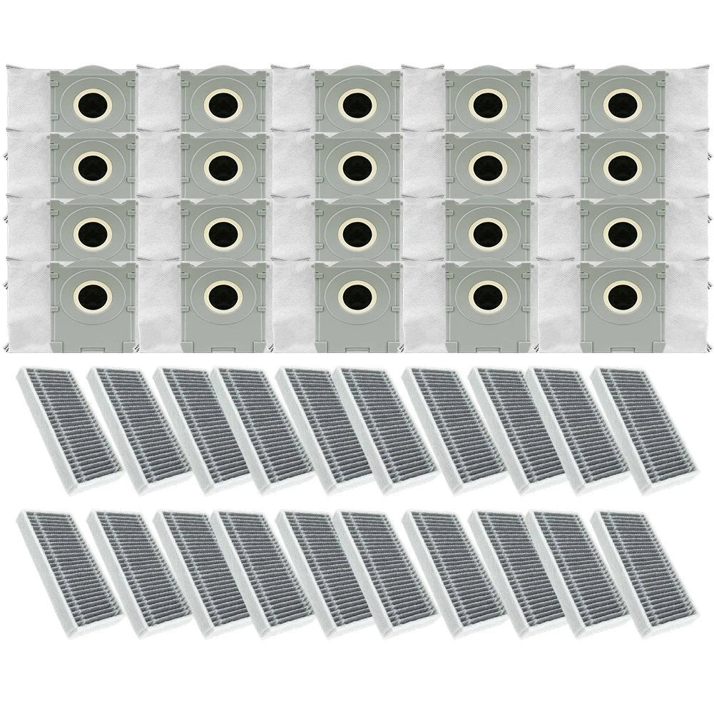 Roller Brush Set & Mop Cloths for ECOVACS DEEBOT X9 Pro (2021–2023)