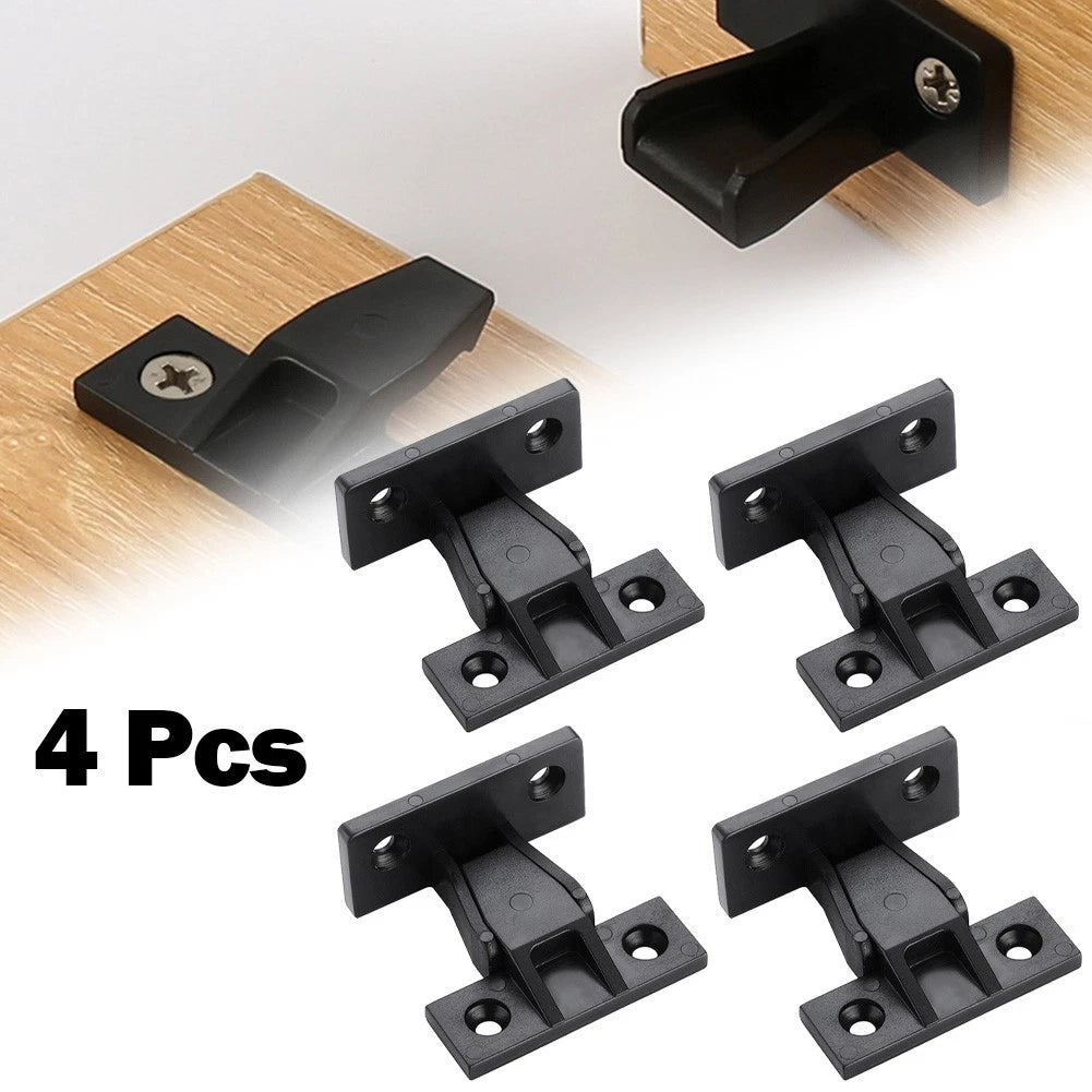 Set of 4 Bracket Clips Fasteners for