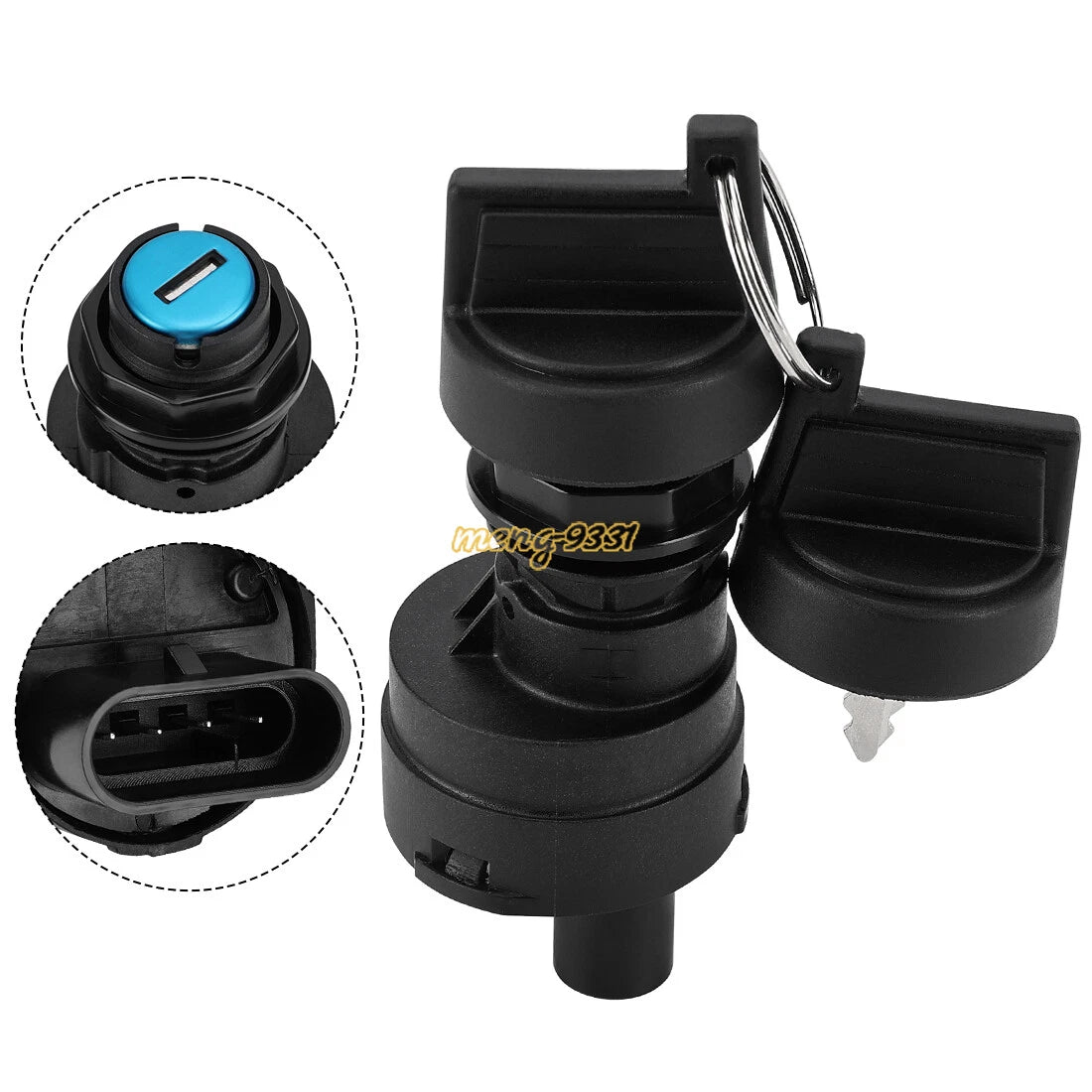 Ignition Key Switch 3 Position for Polaris (4017237, 4080413)
