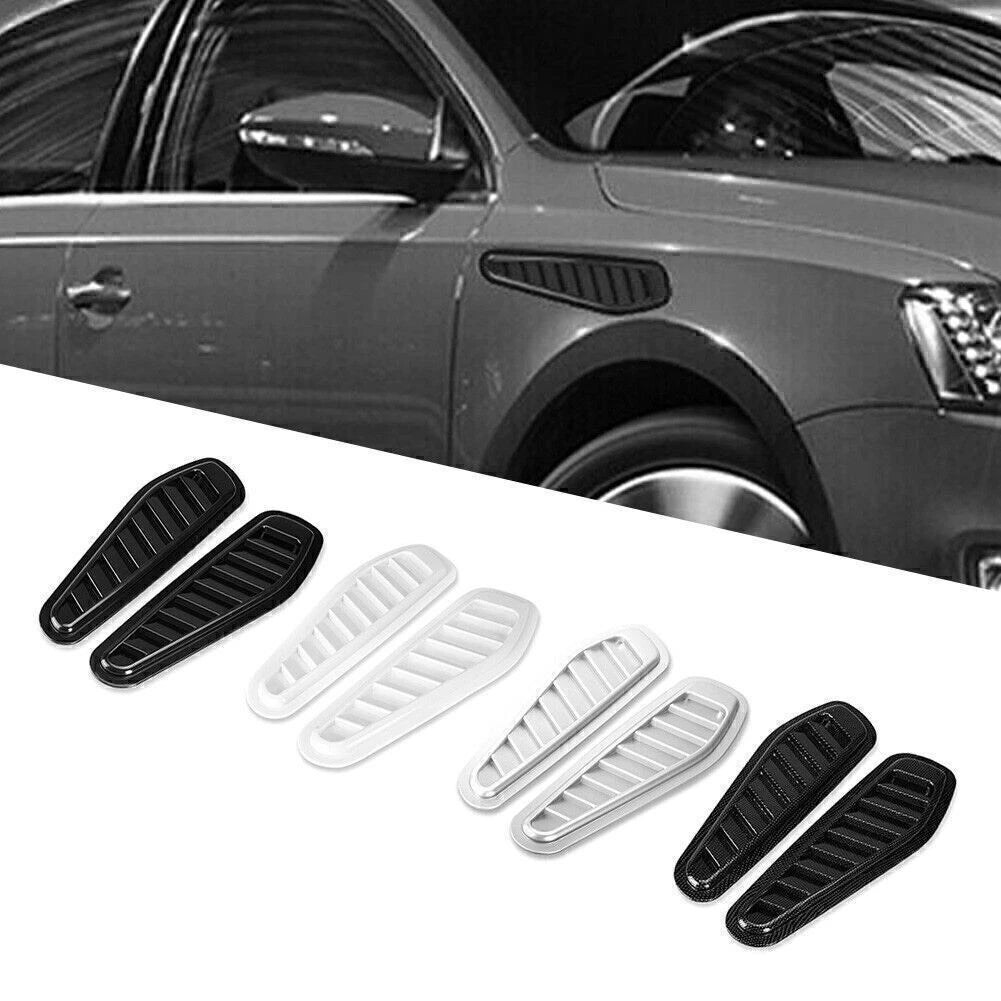 2X Turbo Bonnet Hood Scoop Vent Cover for Car