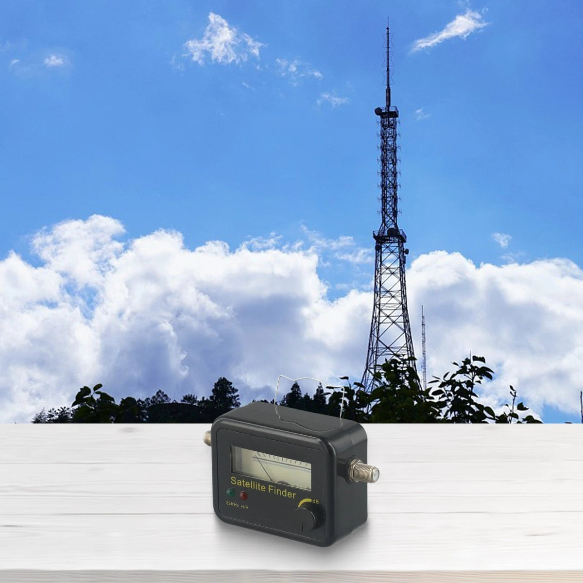 Digital TV Satellite Signal Detector for Precise Signal Detection