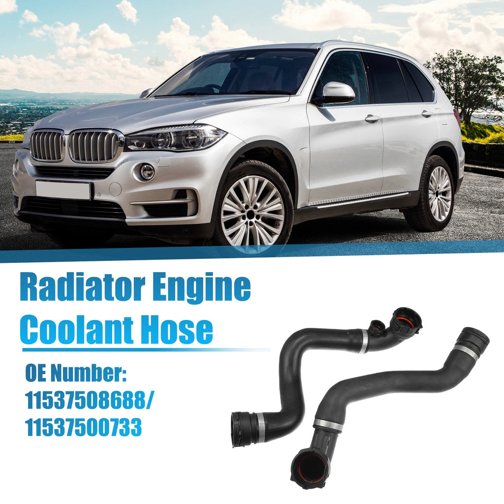 Radiator Coolant Hose Set Upper Lower for BMW X5 (2000–2006)