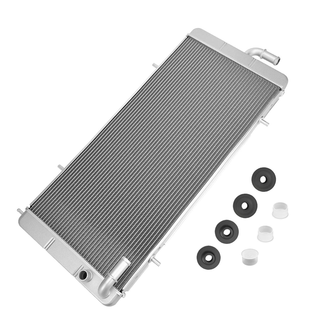 Aluminum Radiator & Mount Bushing 1241387 for Polaris RZR XP XP4 Turbo (2017–2021)