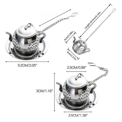 Stainless Steel Tea Strainer for Teapot (No Part Numbers)