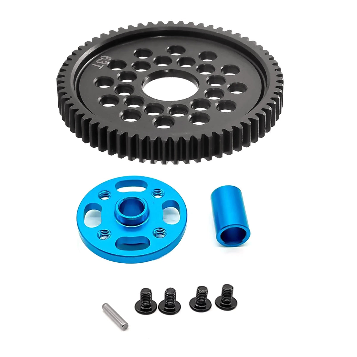 RC Gear Set Alloy Kit for Tamiya TT-02 (RC 63/64/68/71T)