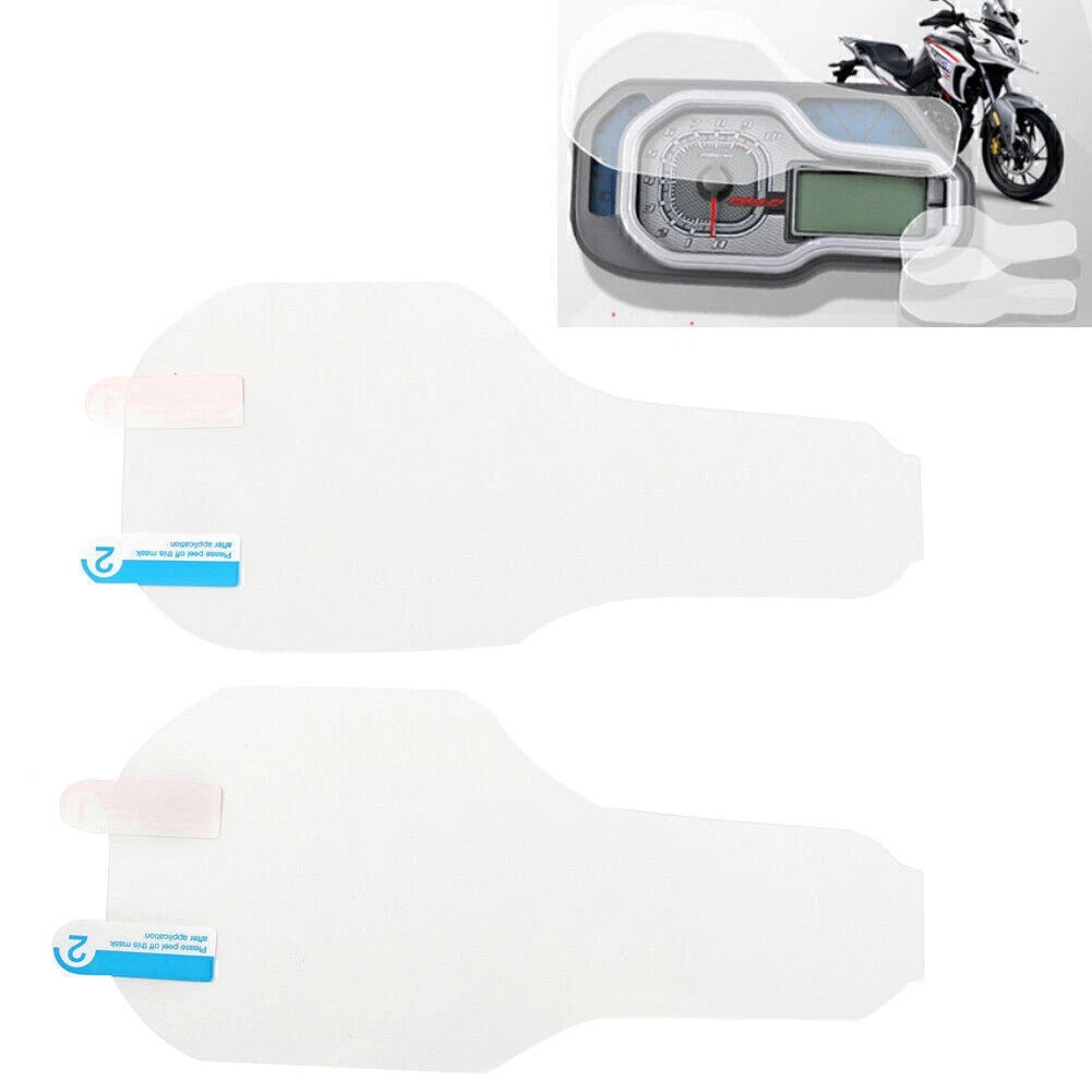 Dashboard Screen Protector for Honda CB190X (2020–2023) - Clear PVC