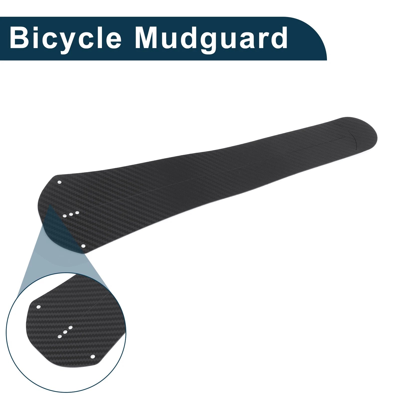 Rear Mudguard Fender Replacement for MTB Road Bike 17.72 Inch (Set)