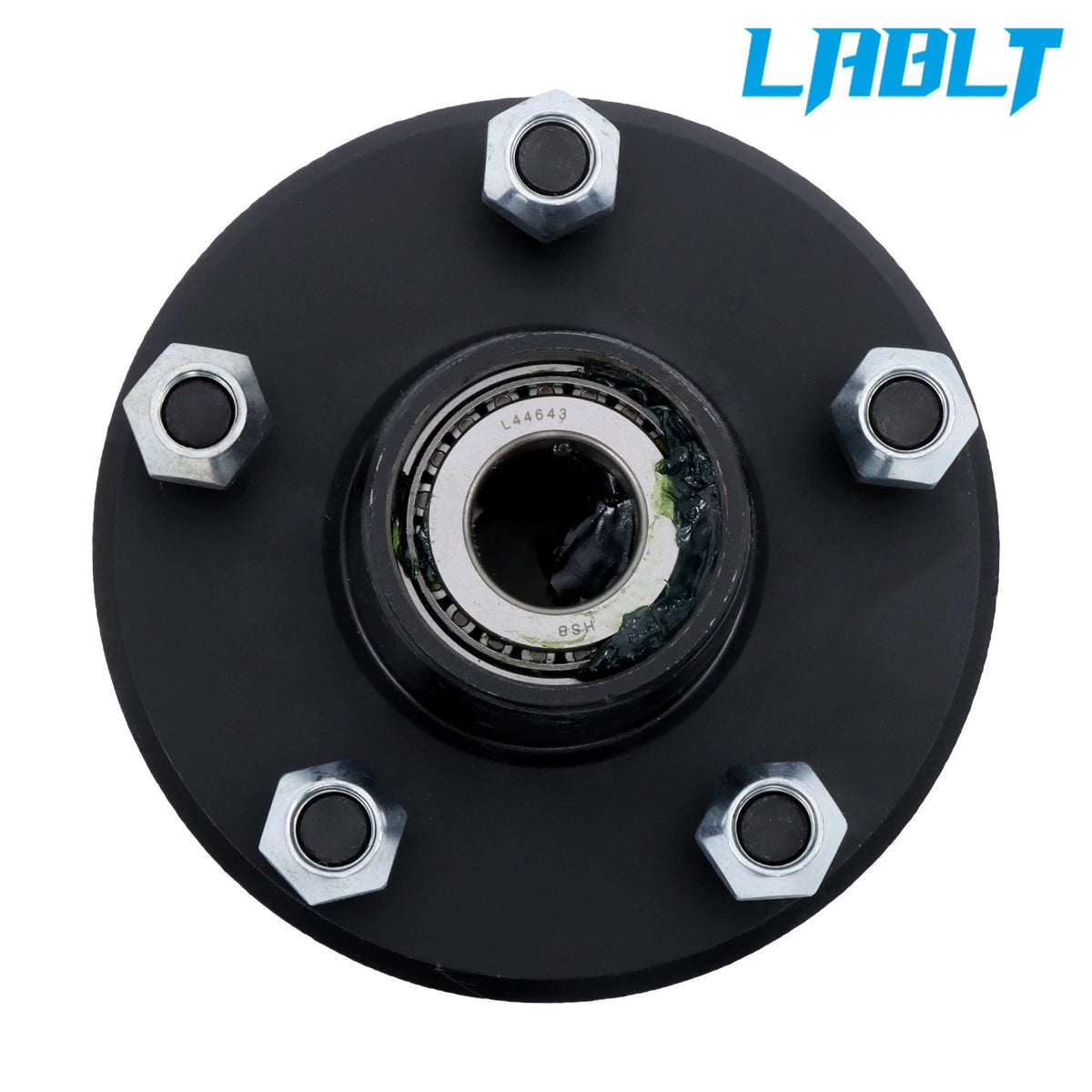 Trailer Wheel Hub Kit 5 on 4.5" Bolt Circle for 2000 lbs Spindle (2000–2000)