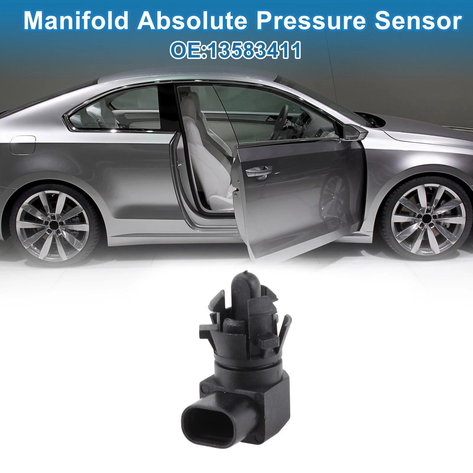 Manifold Absolute Pressure Sensor Replacement for Chevrolet Silverado 1500 (2014–2020)