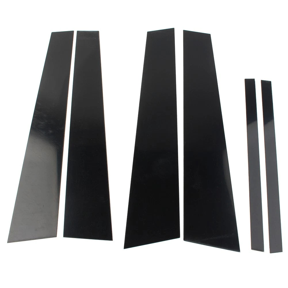 Door Trim Cover Kit for Honda Accord (2013–2017) Black Pillar Posts
