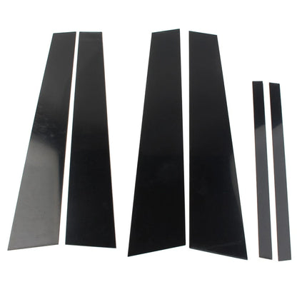 Door Trim Cover Kit for Honda Accord (2013–2017) Black Pillar Posts