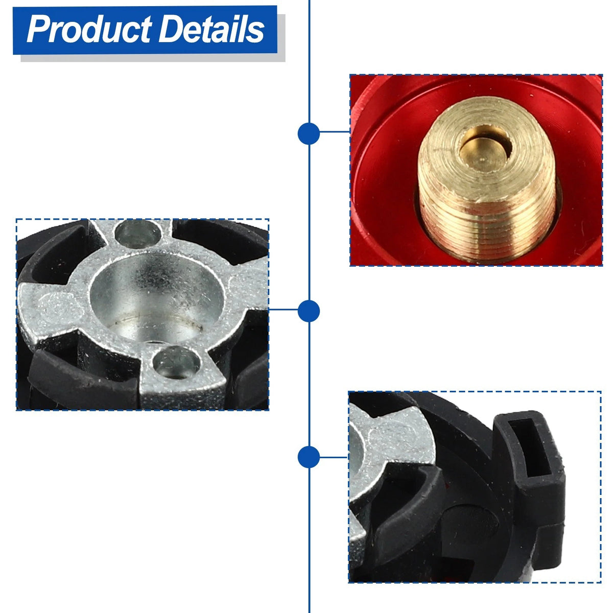 Gas Adapter for Long Gas Tank Butane Camping (Portable)