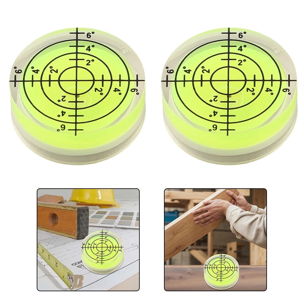 2X 32mm Bubble Level Accurate Measurement Tool for Professional Use