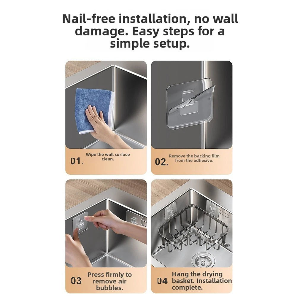 Sink Area Storage Rack for Faucet Attachable Organizer (2010–2023)