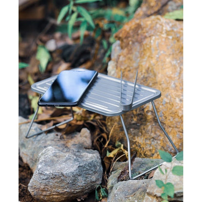 Lightweight Pure Titanium Folding Grill Plate for Travel Camping