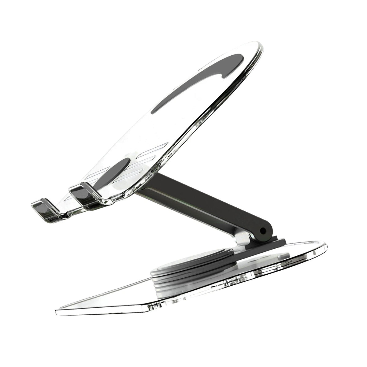Acrylic Tablet Stand with 360° Rotation for Universal Tablets (2010–2023)