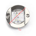 LED Chrome Anchor Stern Light for Marine Boat Yacht (12V) 2835-SMD