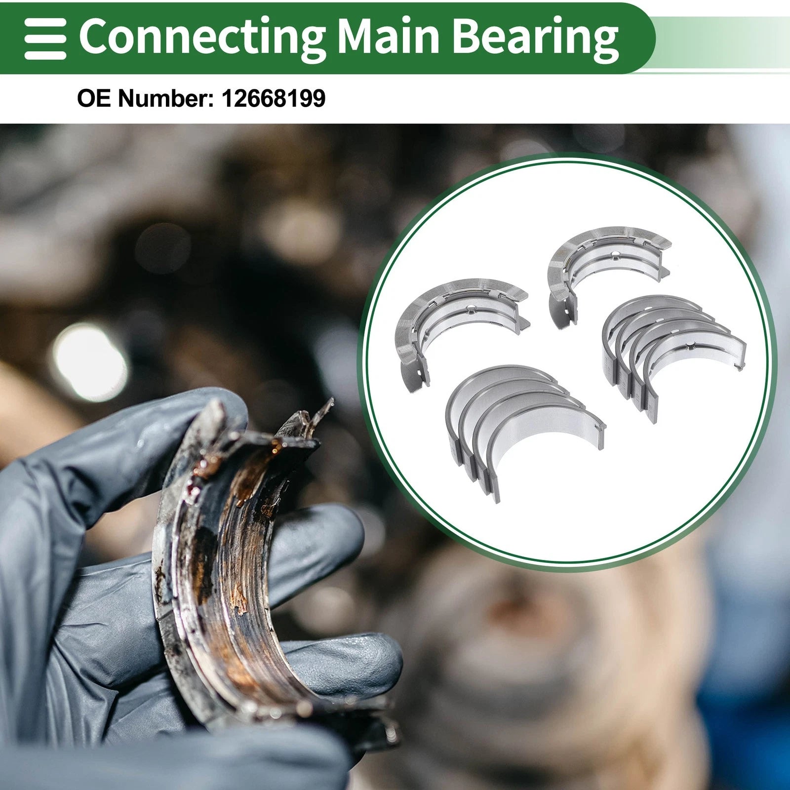 Main Bearing Set Replacement for Chevrolet Cruze (2016–2019)