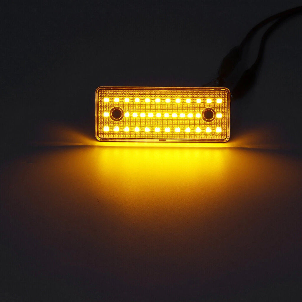 2X LED Side Amber Marker Lamp Light for Mercedes Sprinter (1995–2006)