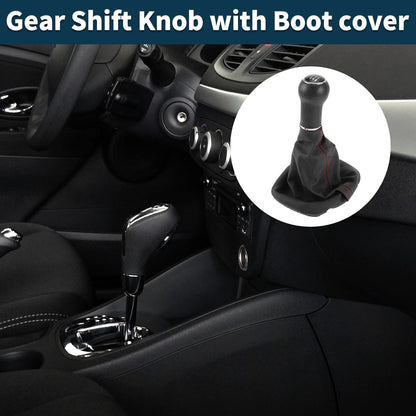 6 Speed Gear Shifter Knob with Cover for Volkswagen Golf 2 (1983–1991)