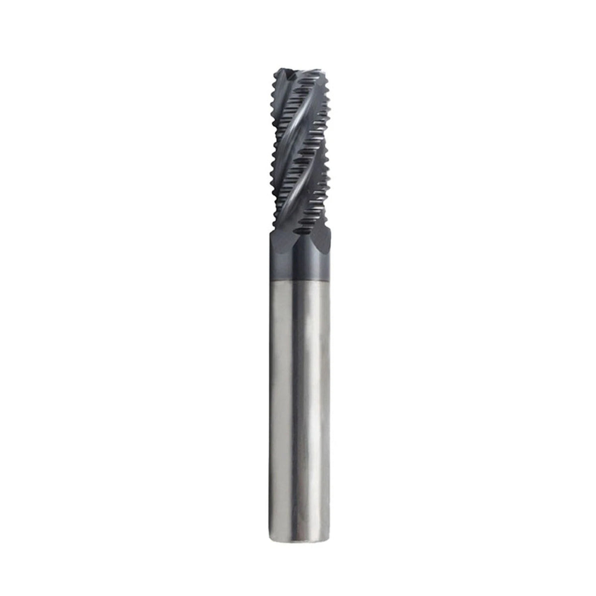 Solid Carbide Roughing Cutter 4 Teeth AlTiN Coating for CNC Use