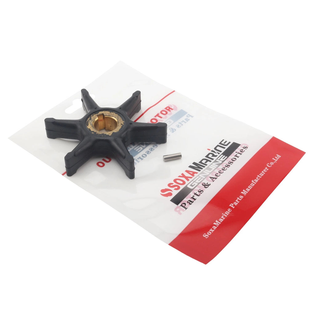 Water Pump Impeller & Key for Evinrude Johnson Outboard (0389646)