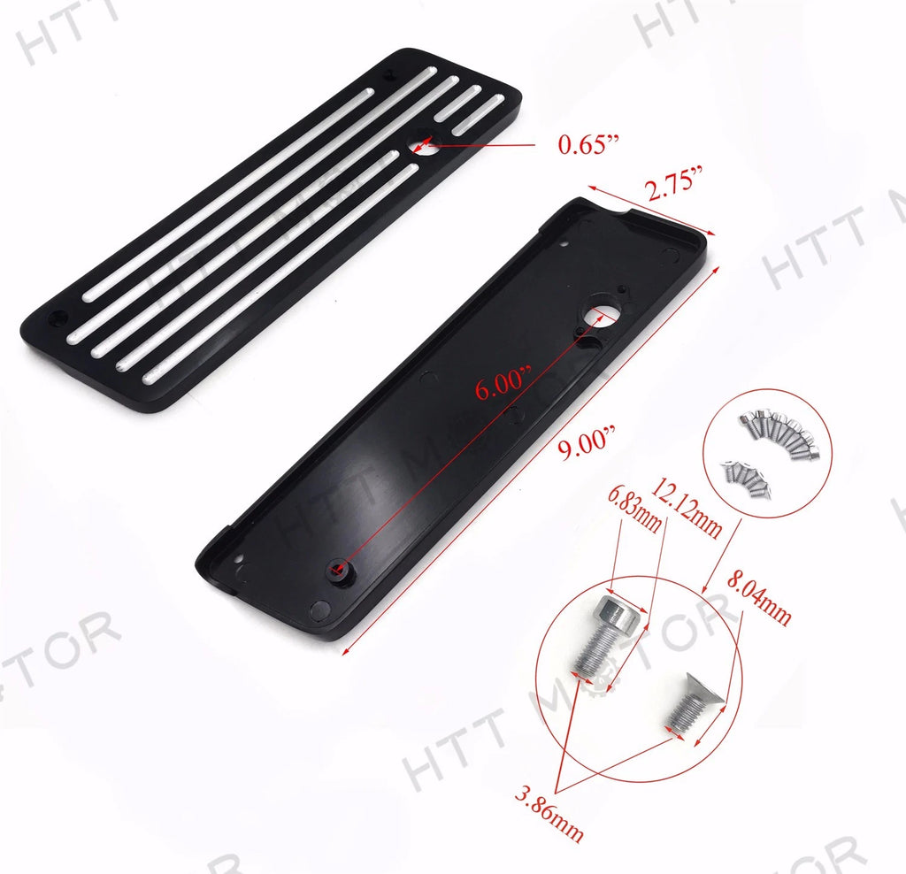 Saddlebag Latch Cover Set for Harley FLHR Road King (1994–2013)