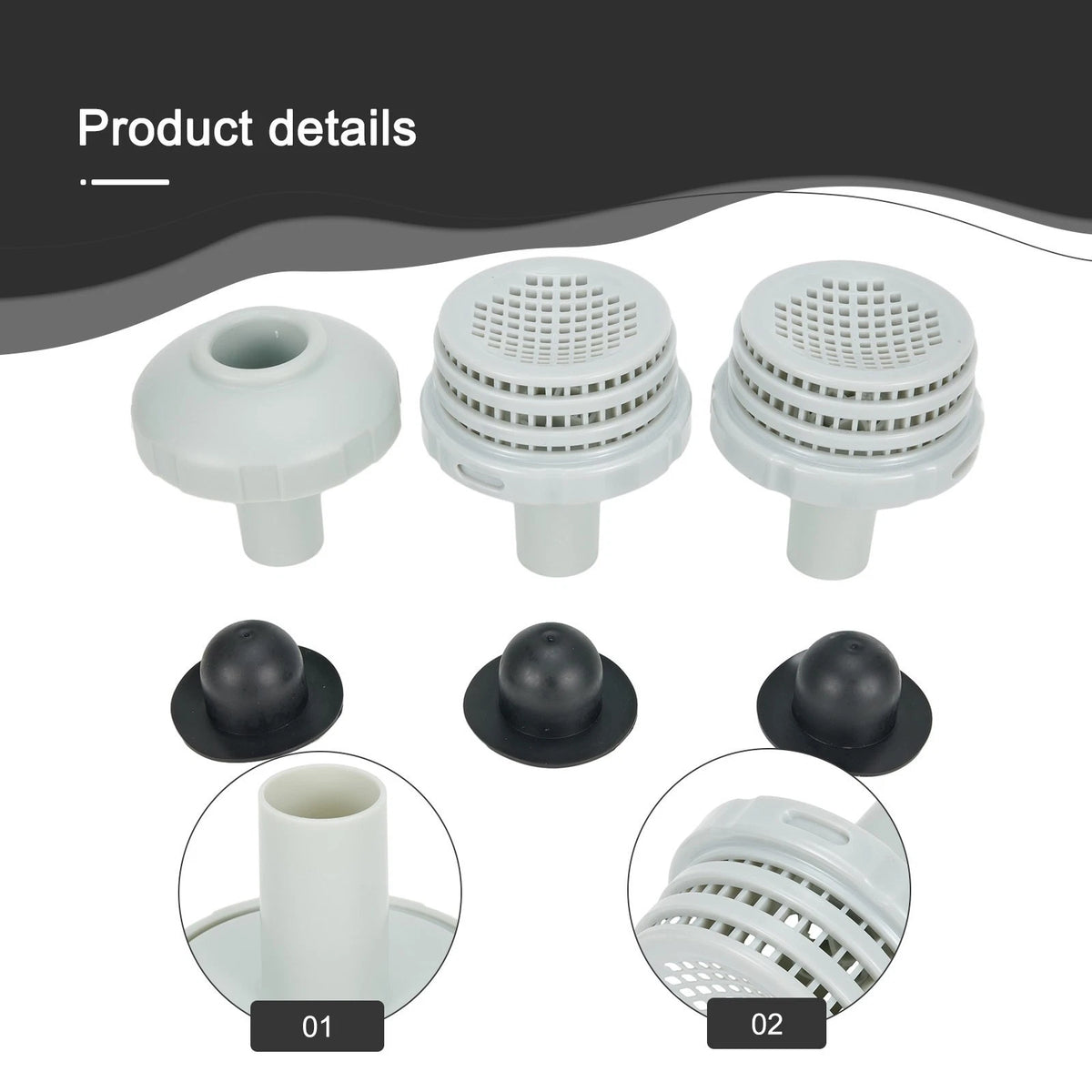 Swimming Pool Water Jet Connector Kit for