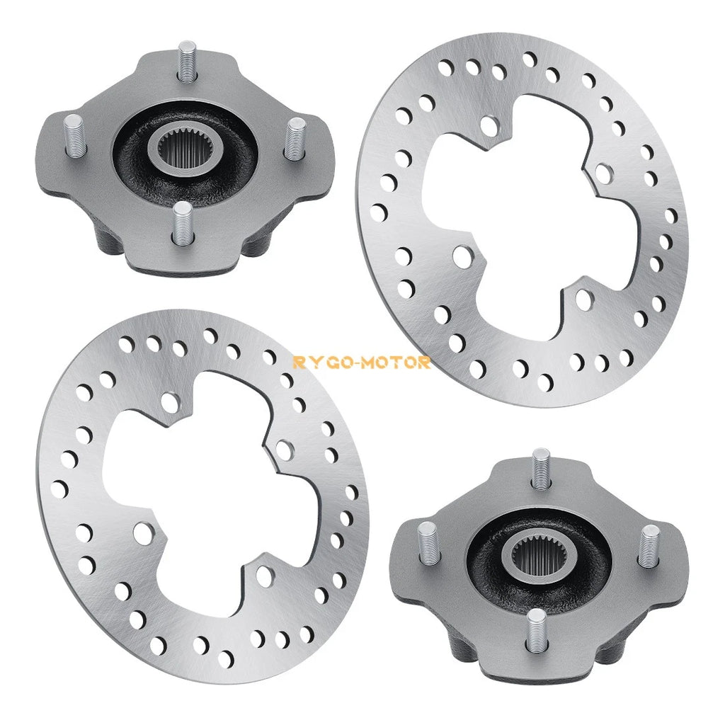 Front Left Right Wheel Hub w/Brake Rotor for Honda Rancher 420 TRX420 (2014–2024)