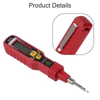 Voltage Tester Pen with Dual Head Screwdriver for Electrical Applications
