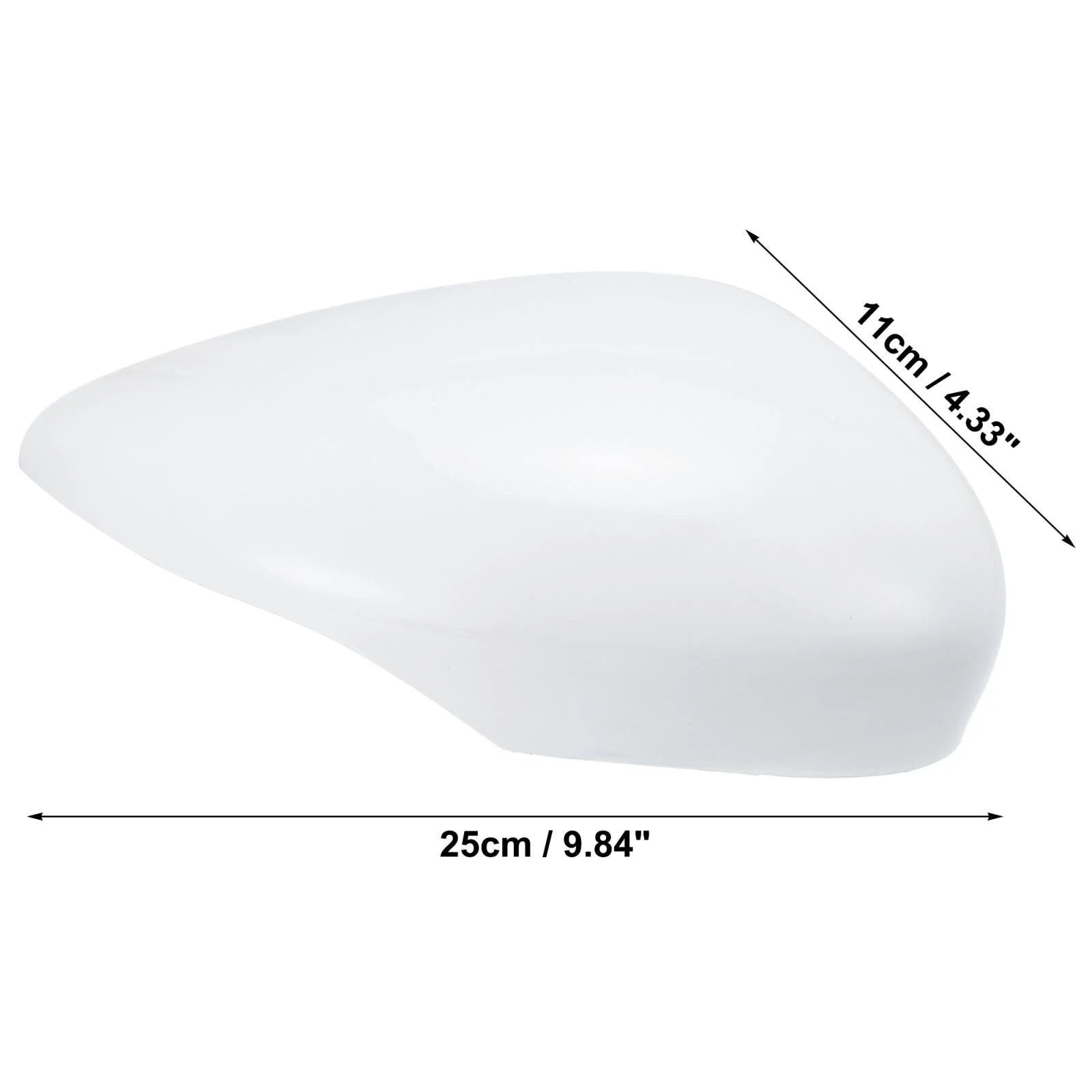 Mirror Cover Cap Right Side View Replacement for Ford Fiesta MK7 (2008–2017)