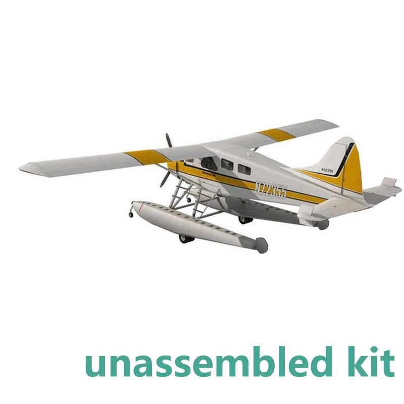 1:32 DHC-2 Beaver Float Seaplane Model Aircraft (Unassembled)